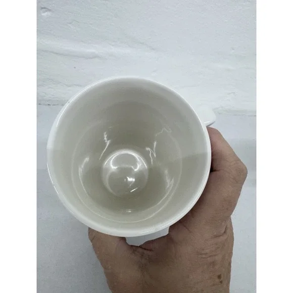 Starbucks Holiday Geometric Trees Ceramic Mug 16 Oz Holiday 2013 Christmas Cup - Picture 5 of 6